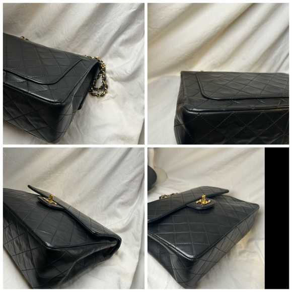 Chanel Matelasse 25 Coco Mark Double Flap 24k gold plate - Picture 15 of 17